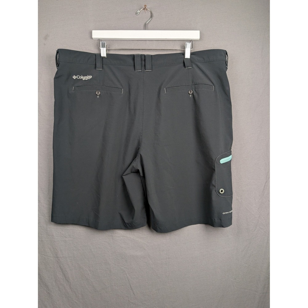 Columbia PFG Brewhouse II Shorts Mens 44 Dark Gray Fishing Omni-Shield
